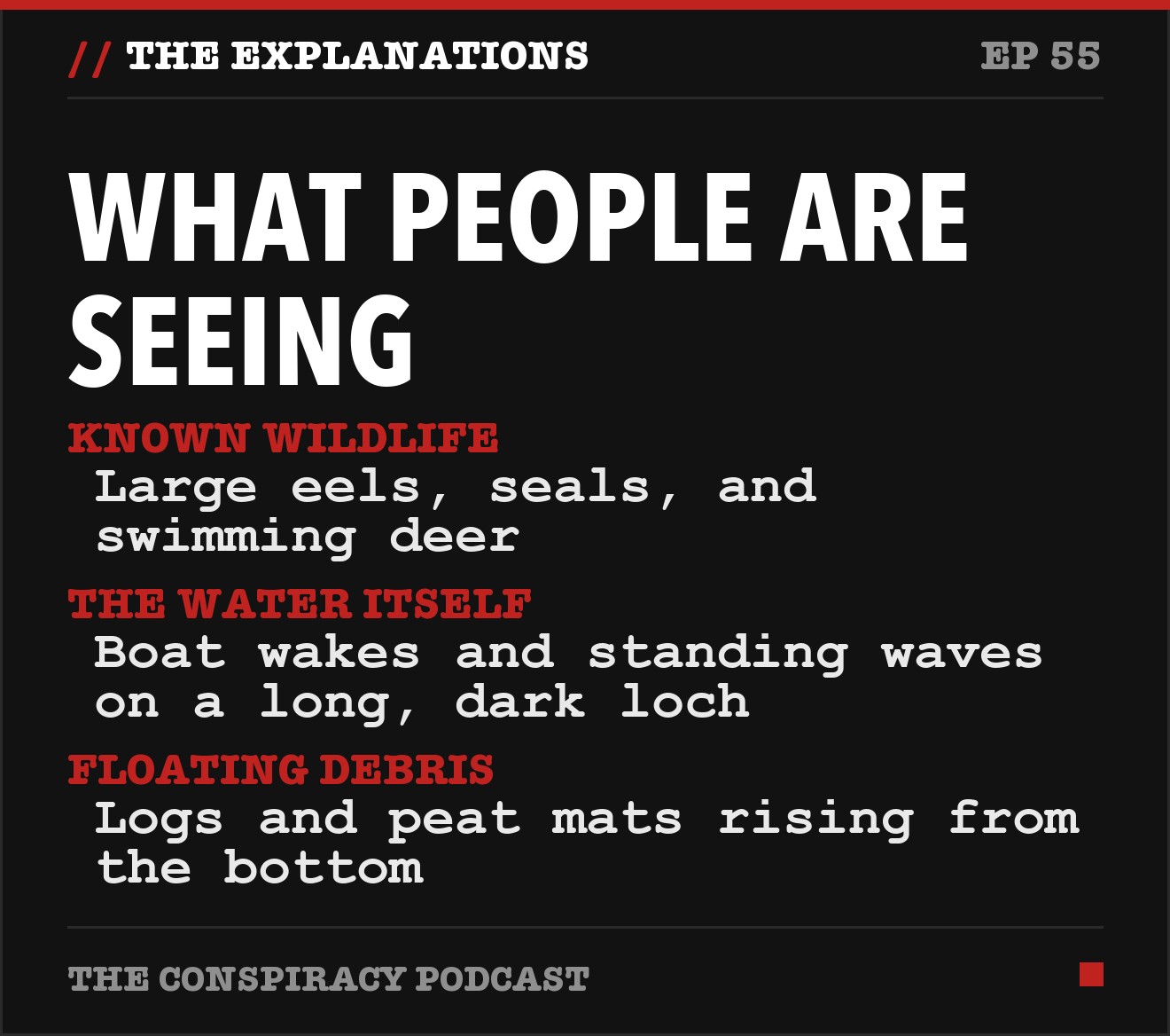 What people are seeing